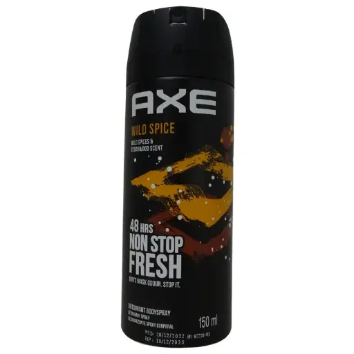 [P2122] AXE DESOD 150ML WILD SPICE (SA)