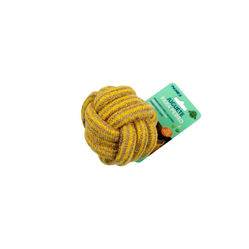 [P3114] JUGUETE PERRO YUTE Y ALGODÓN COMPOSTABLE TLTW23061