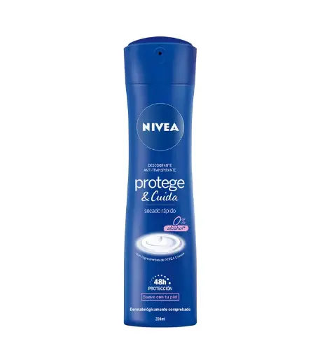 [P4051C] NIVEA DESOD SPRAY 200ML.WOMAN PROTEGE  CUIDA