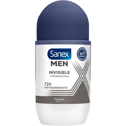 [P4029] SANEX DESODORANTE ROLL-ON 50 ML MEN INVISIBLE