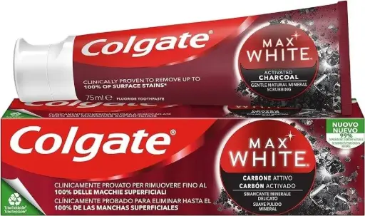 [P4027] COLGATE MAX WHITE DENTIFRICO 75 ML ONE CARBON