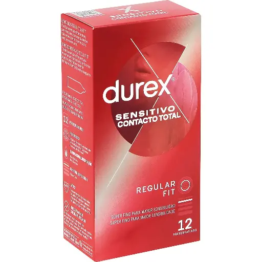 [P4020] DUREX PRESERVATIVO CONTACTO TOTAL (12UDS.)