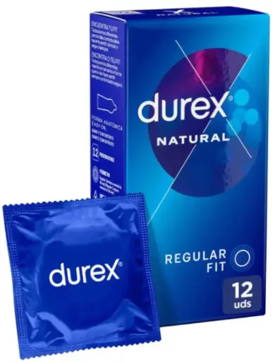 [P4021] DUREX PRESERVATIVO NATURAL PLUS (12UDS.)