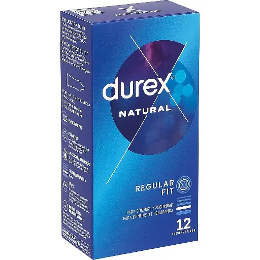 [P4021] DUREX PRESERVATIVO NATURAL PLUS (12UDS.)