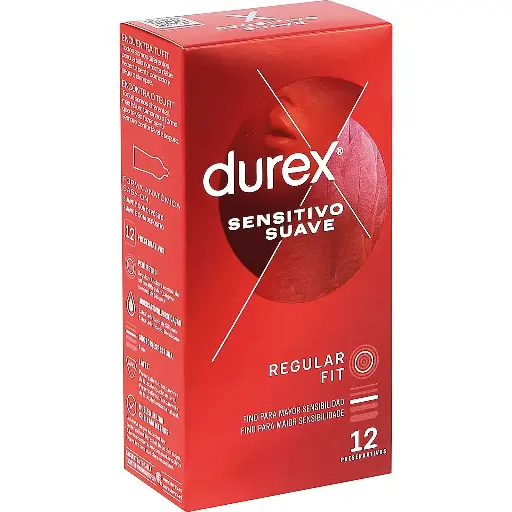 [P4022] DUREX PRESERVATIVO SENSITIVO SUAVE  (12UDS.)