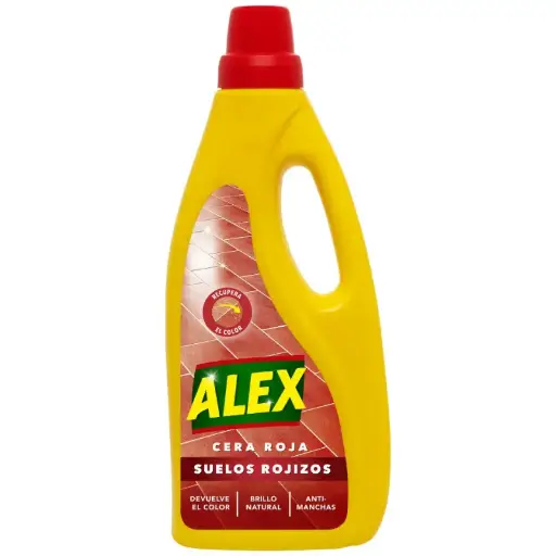 [P4145C] ALEX CERA LIQUIDA 750 ML ROJA (Cajas)