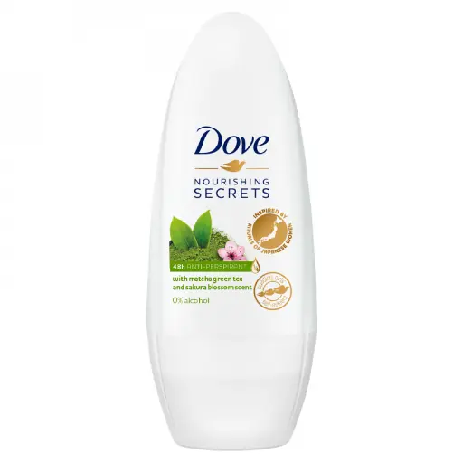 [P4175] DOVE DEO. ROLL-ON TE VERDE 50ML 