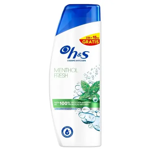 [P4173] HS CHAMPU 235+15 ML MENTHOL