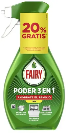 [P4161] FAIRY LAVAVAJILLAS GRASA SPRAY 500 ML
