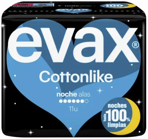 [P4330] EVAX COTTONLIKE NOCHE ALAS (11 UDS.)