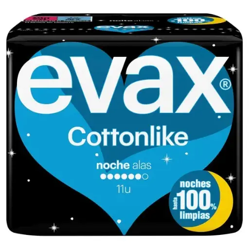[P4330] EVAX COTTONLIKE NOCHE ALAS (11 UDS.)