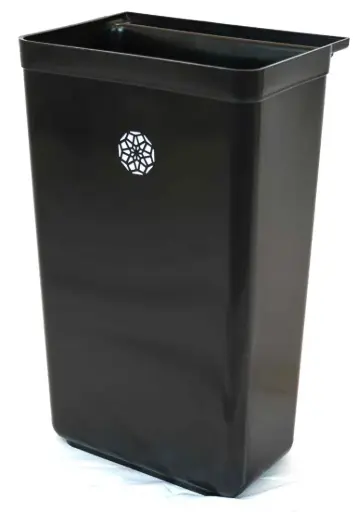 CUBO DESECHOS 33X23X55 PARA CARRO HOSTELERO