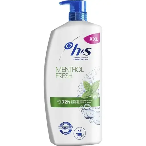 [P4242] H&S CHAMPÚ REFRESHING MENTHOL 1000 ML						