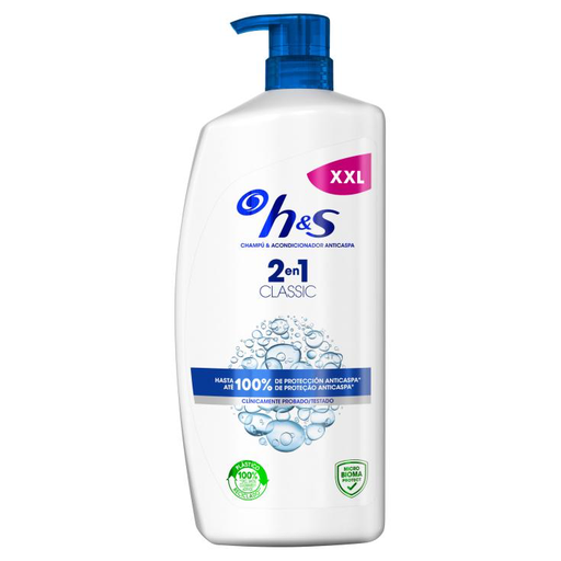 [P4245] H&S CHAMPÚ CLÁSICO 2EN1 1000 ML						