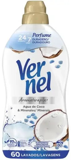 [P4482C] VERNEL SUAVIZANTE CONCENTRADO 1080 ML COCO & MINERALS (60 DOSIS)
