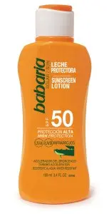 [P5089] BABARIA BRONC.MINI LECHE F-50 100ML.ALOE FORM.VIAJE V6
