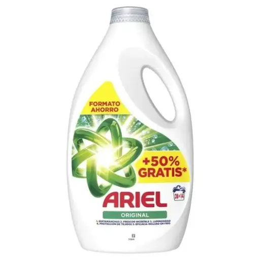 [P4456] ARIEL DETERGENTE LIQUIDO REGULAR (28 + 14 DOSIS) 
