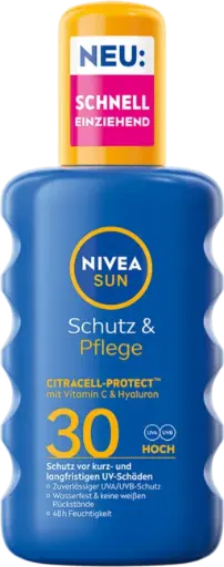 [P4451] NIVEA SUN SPRAY SOLAR PROTECT & HYDRATE FPS30, 200 ML -EX