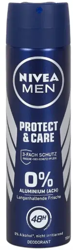 [P4459] NIVEA MEN PROTECT & CARE DESODORANTE 150 ML -EX