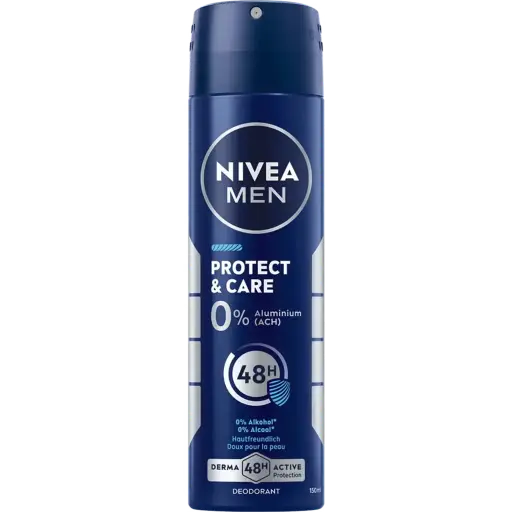 [P4459] NIVEA MEN PROTECT & CARE DESODORANTE 150 ML -EX