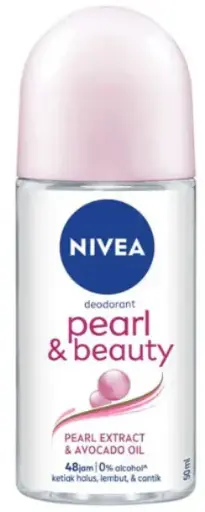 [P2234] NIVEA DESOD ROLL-ON 50ML PEARL&BEAUTY WOMAN