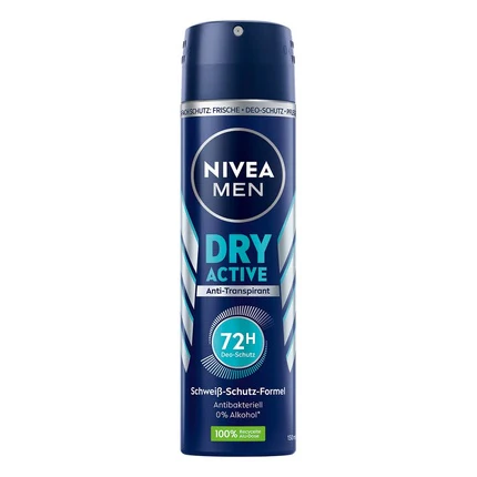 [P4493] NIVEA MEN DRY ACTIVE SPRAY 72H PROTECCIÓN 150 ML-EX