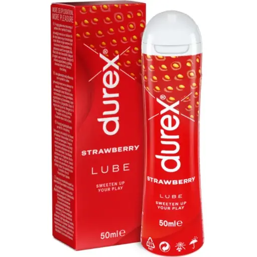 [P5001] DUREX PLAY 50ML STRAWBERRY  -EX