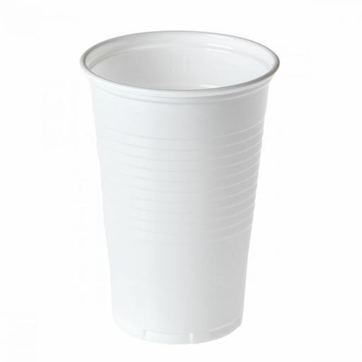 [P8093] VASO PP BLANCO 200 ML 100UDS