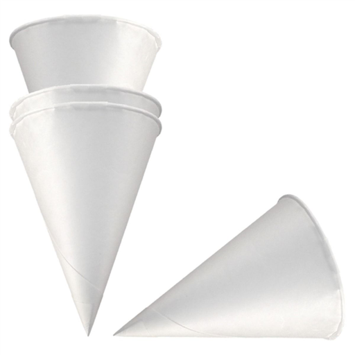 CONO DE PAPEL PARA  AGUA - 120 ML 5000UDS