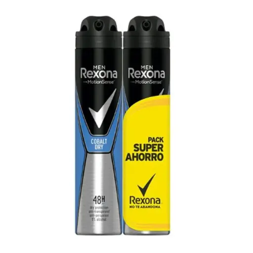 [P6000] REXONA DESODORANTE SPRAY 200 ML MEN COBALT DUPLO 48 HORAS