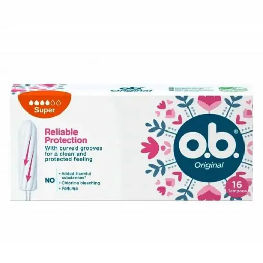[P6040] O.B. TAMPONES PROTECCIÓN CONFIABLE 16 U 