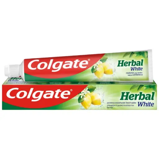 [P6044] COLGATE TOOTHPASTE HERBAL WHITE 75 ML-EX