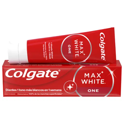 [P6015] COLGATE PASTA DE DIENTES MAX WHITE SUPERIOR CLEAN 75 ML