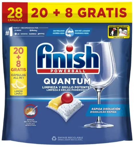 [P7023C] FINISH LAVAVAJILL.DETERG.QUANTUM 20+8