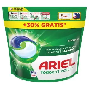 [P6048] ARIEL DETERGENTE 3EN1 PODS (26 + 9 DOSIS)