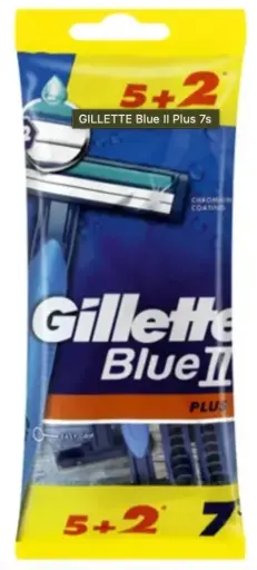 [P9027] GILLETTE MAQ BLUE 2 MAQUINAS DE AFEITAR DESECHABLES PLUS 7UDS