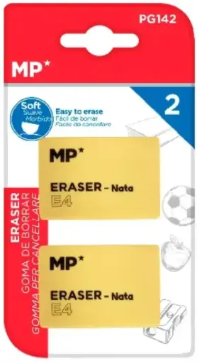 [P8063] MP GOMA DE BORRAR NATA 2 Uds.