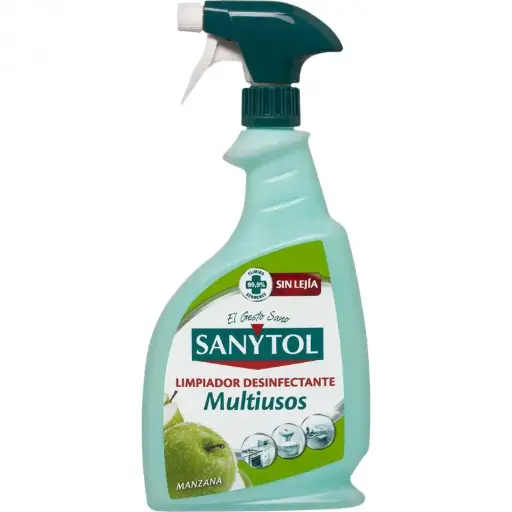 [P7040] SANYTOL PISTOLA DESINFECTANTE 750ML MANZANA