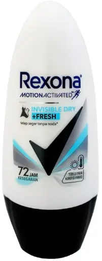 [P7054] REXONA DESOD.ROLL-ON 45ML INVISIBLE DRY+FRES