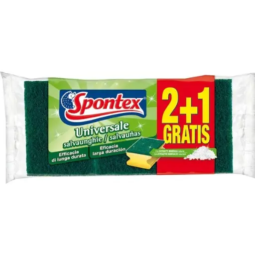 [P7036C] SPONTEX ANTIB.SALVAUNAS 2+1