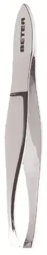 [P7030] BETER PINZA DEPILAR CROMADA RECTA 7.2 CM R-34001