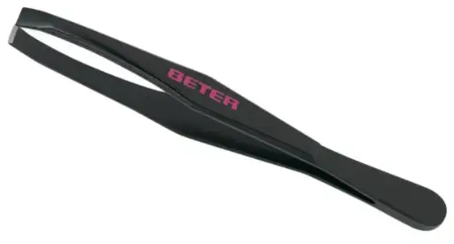 [P7033C] PINZA DEPILAR NEGRA 34003