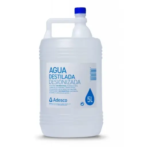[P7066] ADESCO AGUA DESTILADA 5 LITROS