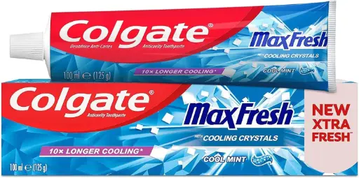 [P4557] COLGATE TOOTHPASTE 100ML MAX FRESH COOL MINT 