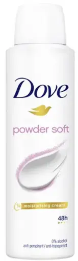 [P4563] DOVE DESOD. SPRAY 150ML POWDER SOFT