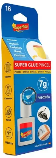 [P8681] SUPER TITE SUPER GLUE PINCEL B BOX 7G