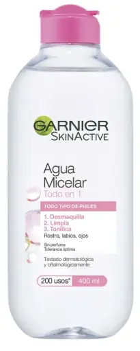 [P4819] GARNIER SKIN A.MICELAR AGUA 400ML.TODO EN UNO