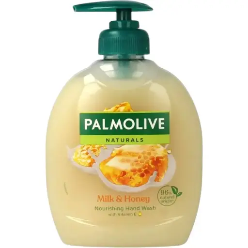 [P8298] PALMOLIVE JABÓN LÍQUIDO 300 ML LECHE Y MIEL PUMP 