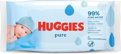 [P9559] HUGGIES TOALLITAS PURE 56 UDS