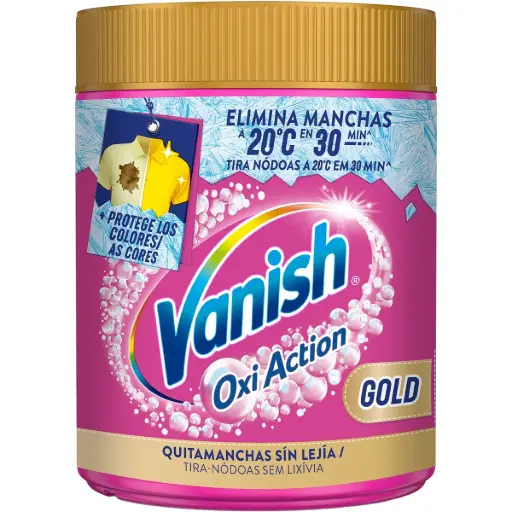 [P1249] VANISH QUITAMANCHAS PINK POLVO 400G